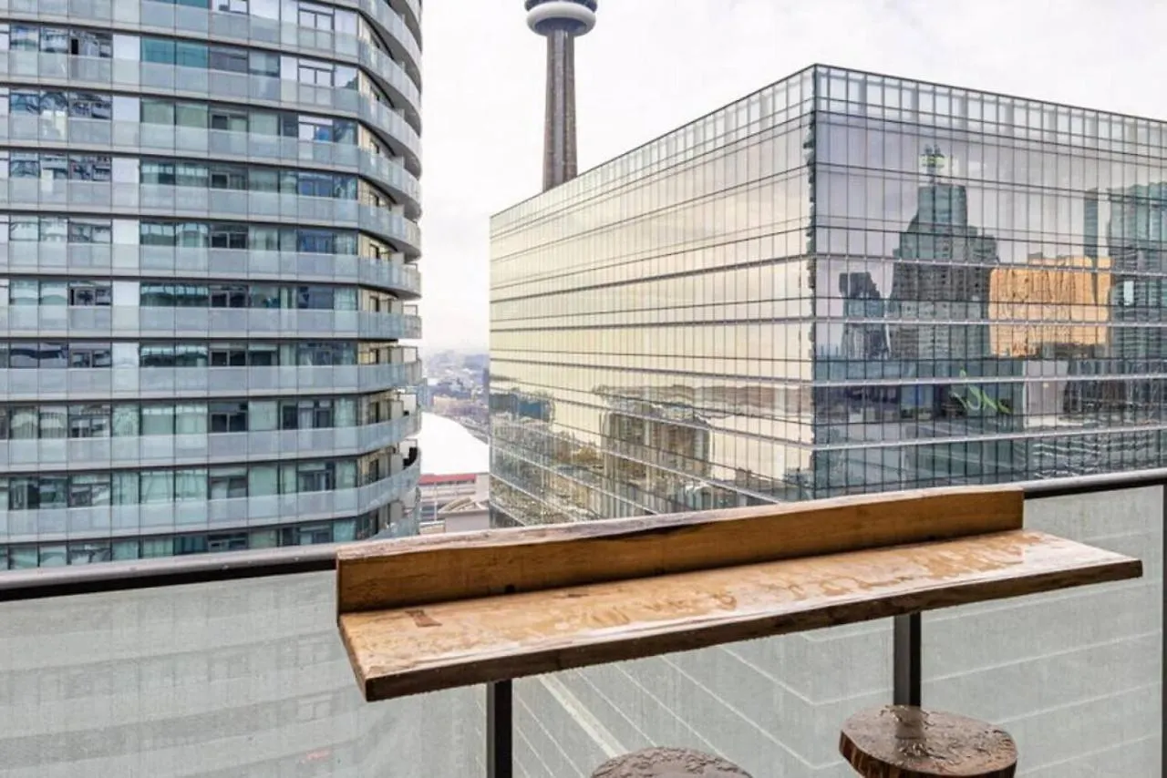 Urban Lifestyle 1Br Suite W Cn Tower And Lake View 토론토 0*,  캐나다